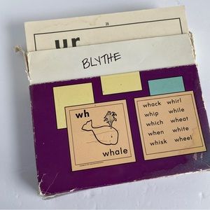 Vintage Abeka books basic Phonics Flashcards